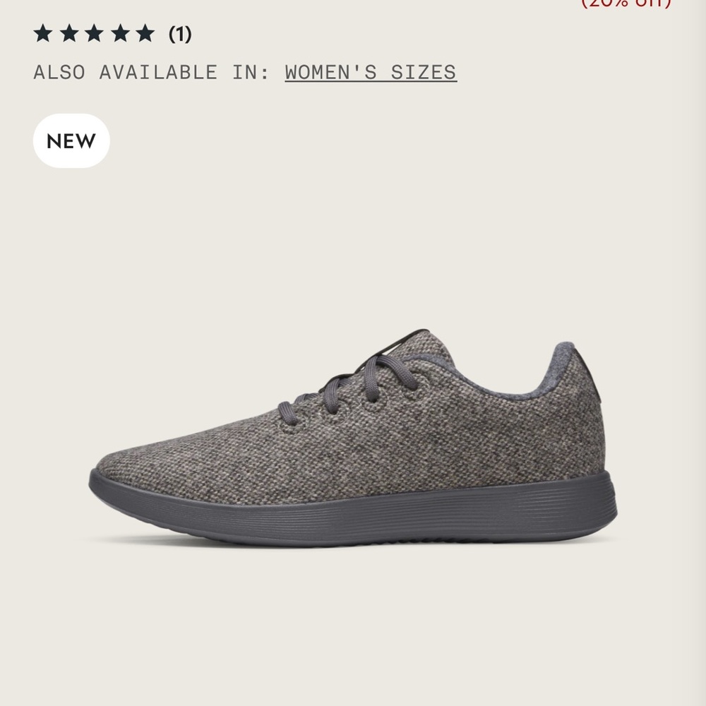Gray Wool Sneakers - image 8